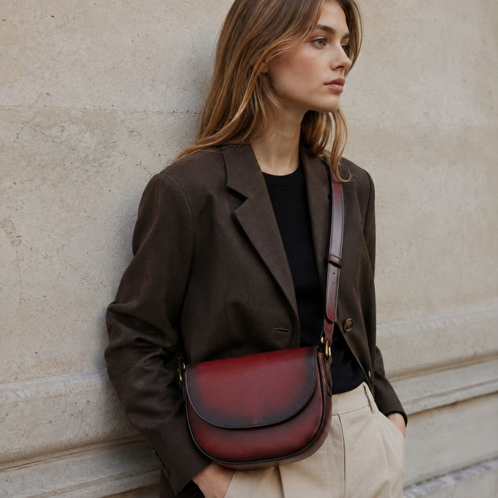 Handcrafted Genuine Leather Shoulder Bag