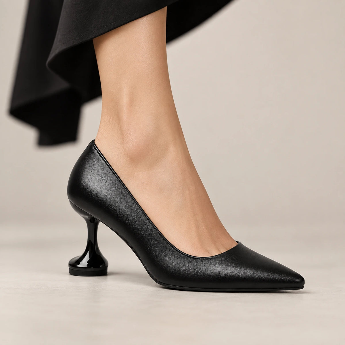 Women's Leather Heels – Genuine & Hand-Painted Patina