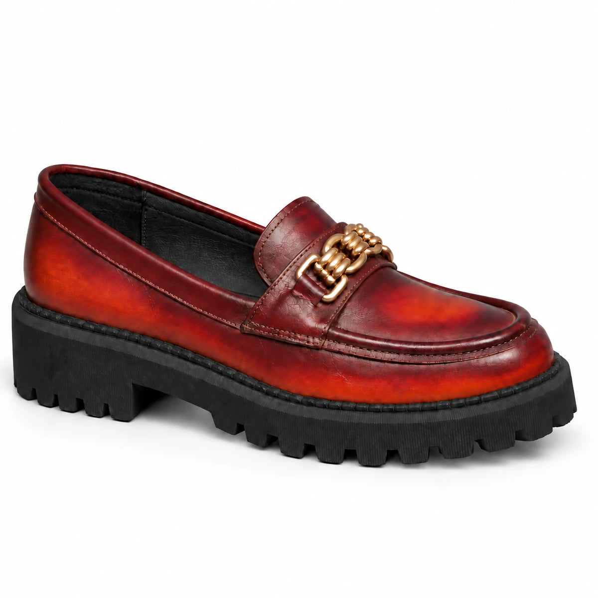 Handmade Genuine-Leather Women's Loafer