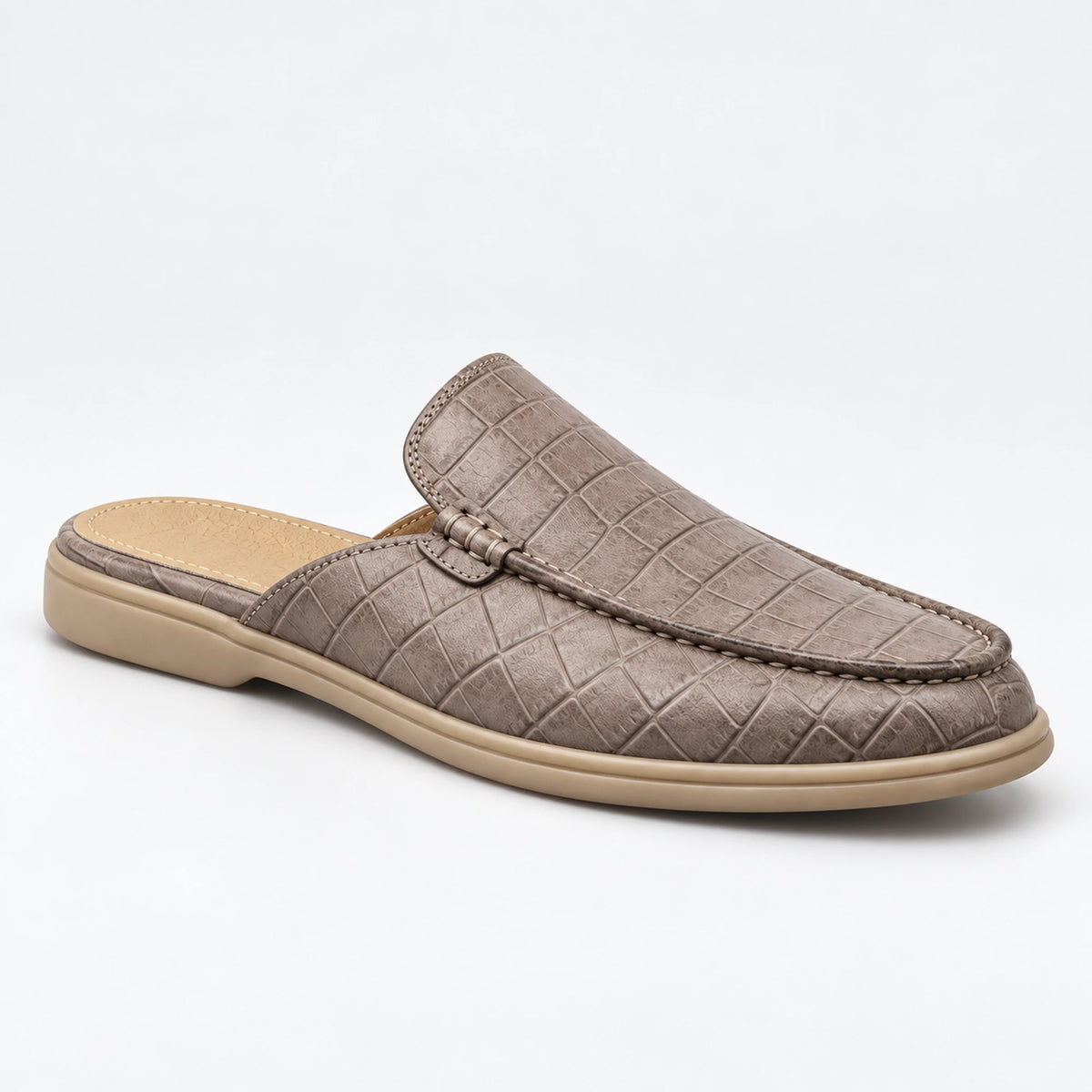 Men's Genuine Leather Mule – Timeless Style & Everyday Comfort